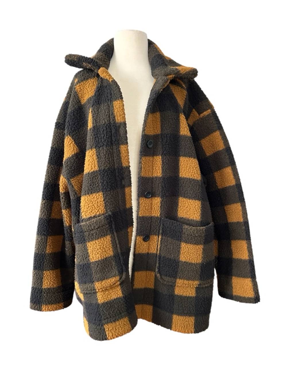 Lee Plaid Teddy Jacket